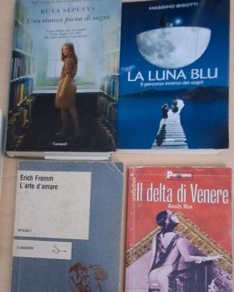 4 libri di genere- nuovi e usati