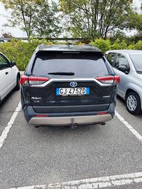 rav 4 hybrid 2wd gancio traino