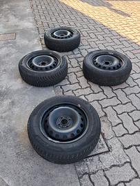 Cerchi ferro 15" FIAT  qubo 2017  + termiche