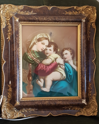 Quadro sacro retroilluminato