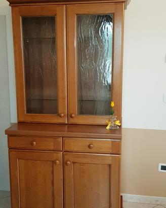 CREDENZA CON VETRINA 