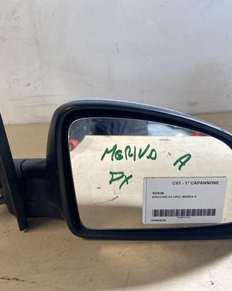 SPECCHIO RETROVISORE OPEL MERIVA A