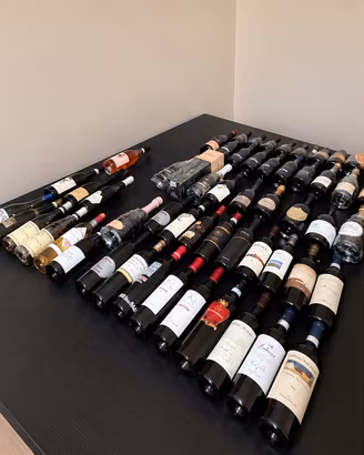 Lotto vini pregiati e Champagne