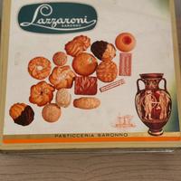 Scatola Latta  Lazzaroni Saronno Serie Verbano