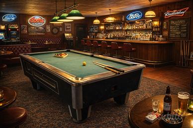 Biliardo da Bar Vintage