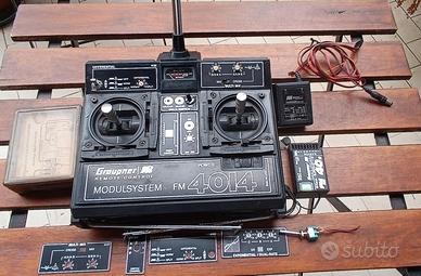 Radiocomando Graupner 4014 FM 40 Mhz Vintage