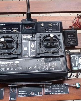 Radiocomando Graupner 4014 FM 40 Mhz Vintage