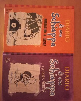3 libri ragazzi diario di una schiappa