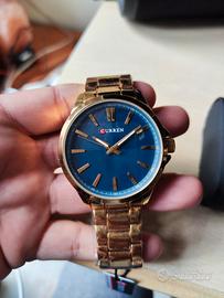 orologio da uomo curren dorato