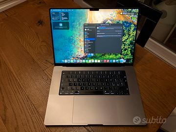 MacBook Pro 16 M1 Max 32 GPU 64Gb RAM 4 TB SSD