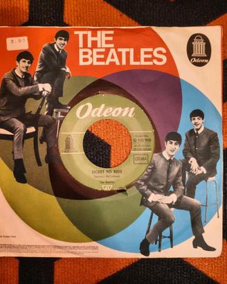 45 RPM Beatles-ticket to ride/yes it is 1965