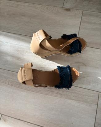 Sandalo zeppa Chloè