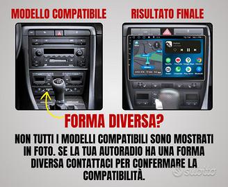Audi a6 |4/64 Autoradio Android Stereo 2 Din + KIT