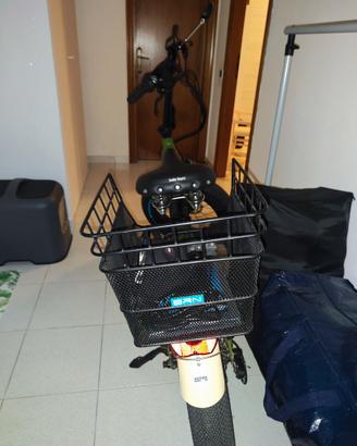 BICICLETTA ELETTRICA VERDE MILITARE KM 80