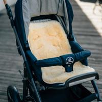 vello di pecora per passeggino 