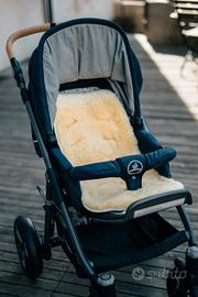 vello di pecora per passeggino 