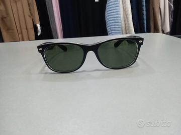 w903 Ray-ban Rb2132 New Wayfarer nero Trasparente 