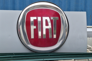 Insegna luminosa officina autorizzata Fiat