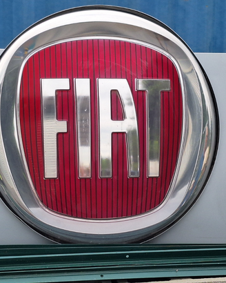 Insegna luminosa officina autorizzata Fiat