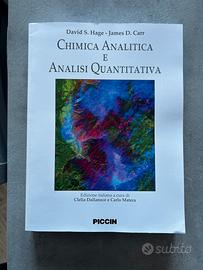 Libro chimica analitica e analisi quantitativa