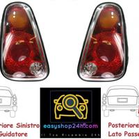 SET 2 FARO FANALE FANALINO POSTERIORE PER MINI ONE