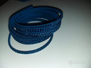 Braccialetto Swarovsky blu