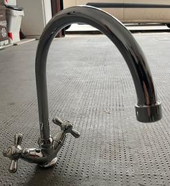 Rubinetto lavabo, liberty inox