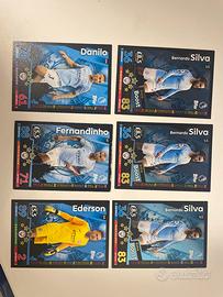 Lotto 6 Carte Match Attax 2018/19 Manchester City
