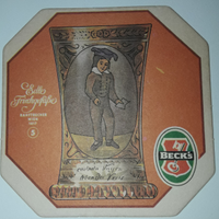 Sottobicchieri birra beck's