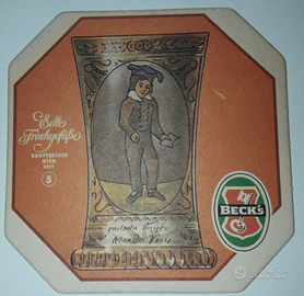 Sottobicchieri birra beck's