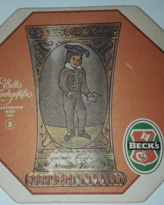 Sottobicchieri birra beck's