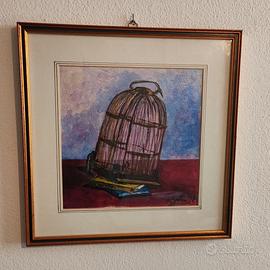 Dipinto Originale - Olio su Cartoncino Telato