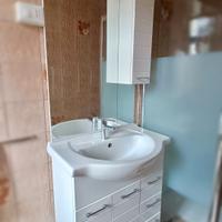 Mobile bagno con specchio completo 75 cm