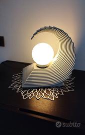 LAMPADA VINTAGE A ONDA Art Decò/ Regercy