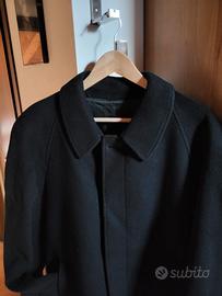 Cappotto uomo vintage nero tag.52