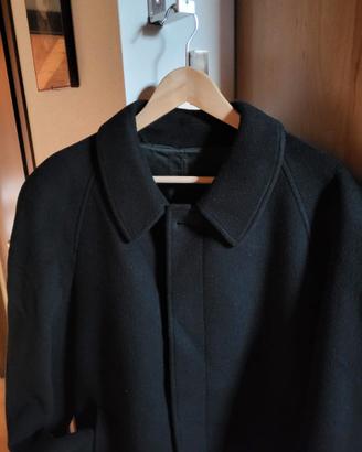 Cappotto uomo vintage nero tag.52