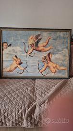 Cherubini- stampa con cornice e vetro -100€