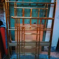 coppia letti singoli ottone