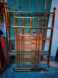 coppia letti singoli ottone