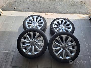 Cerchi r 18  Audi + gomme estive
