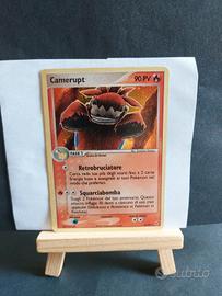 Carta Pokemon Camerupt Holo 4/107 EX Deoxys ITA