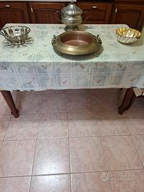 Vassoi vari ottone ,  rame   placcato argento