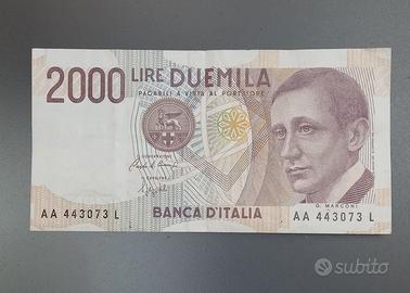 1000 lire 2000 lire
