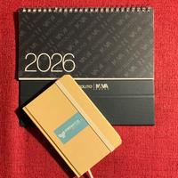 Agendina fogli bianchi e planning 2026