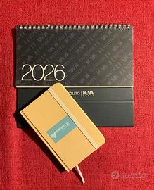 Agendina fogli bianchi e planning 2026