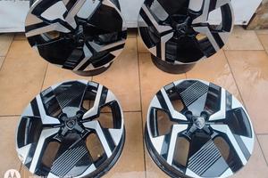 Kit 4 cerchi in lega peugeot 208 