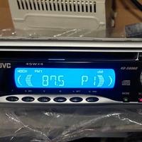 autoradio CD Jvc anni 2000 smontato da nuovo