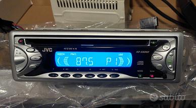 autoradio CD Jvc anni 2000 smontato da nuovo