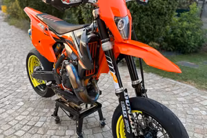 Ktm xcw 125 motard targato