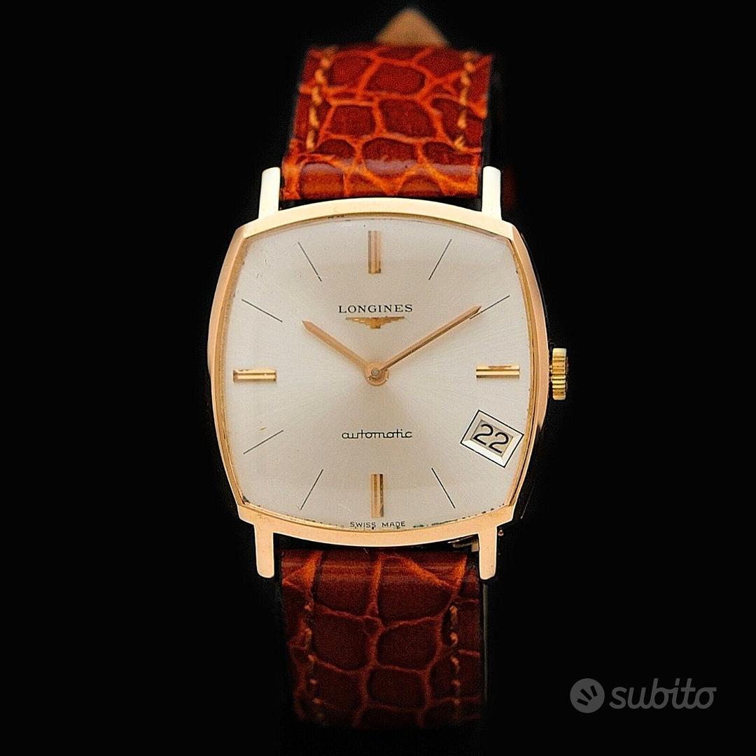 Subito ORO 2000 Longines 70s 18 kt rose gold ref 7675 automatic Abbigliamento e Accessori In vendita a Bari